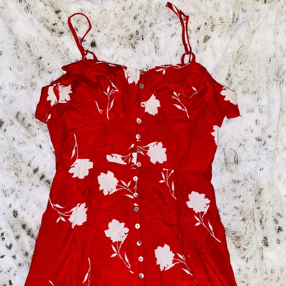 FOREVER 21 FLORAL DRESS